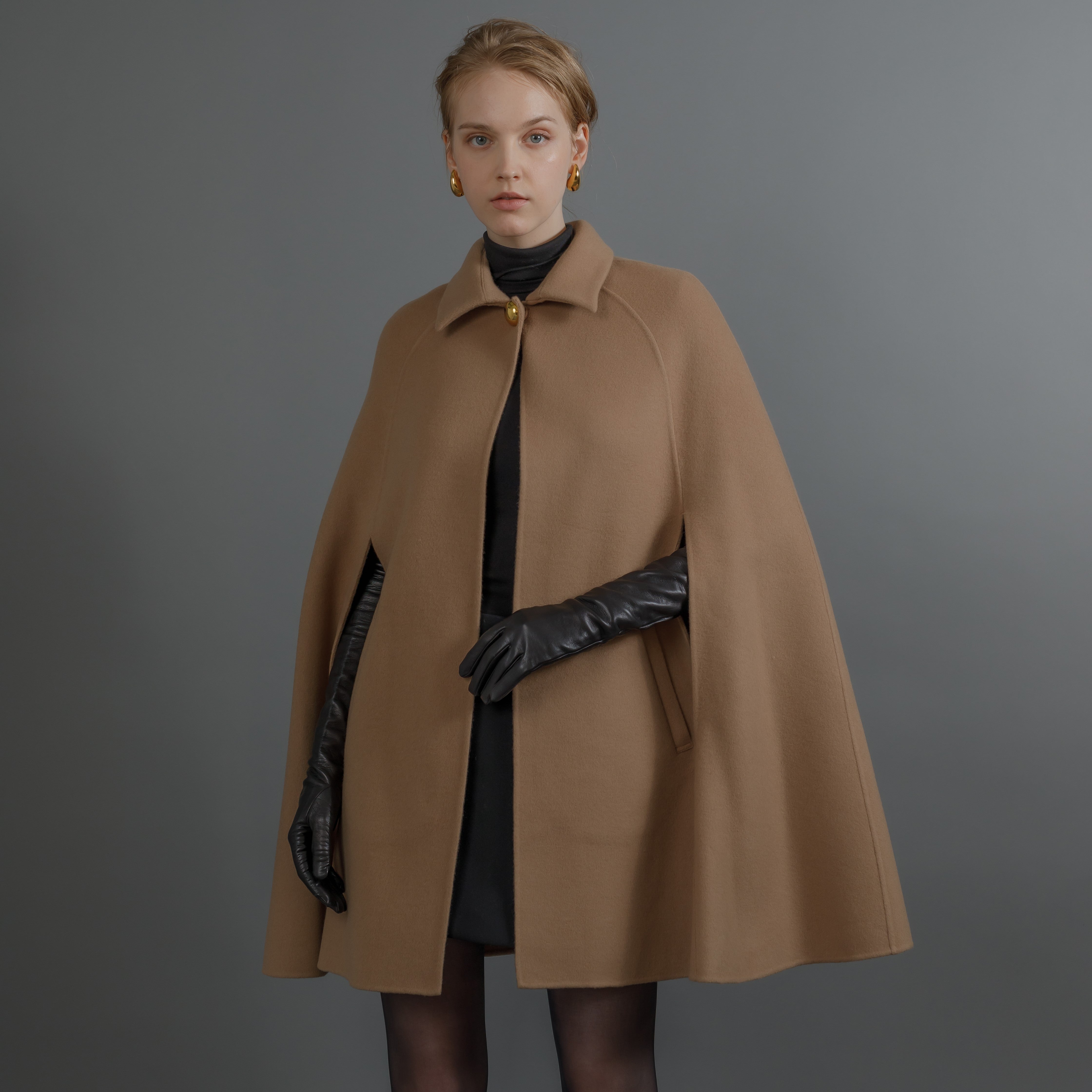 rever cape coat – Heve