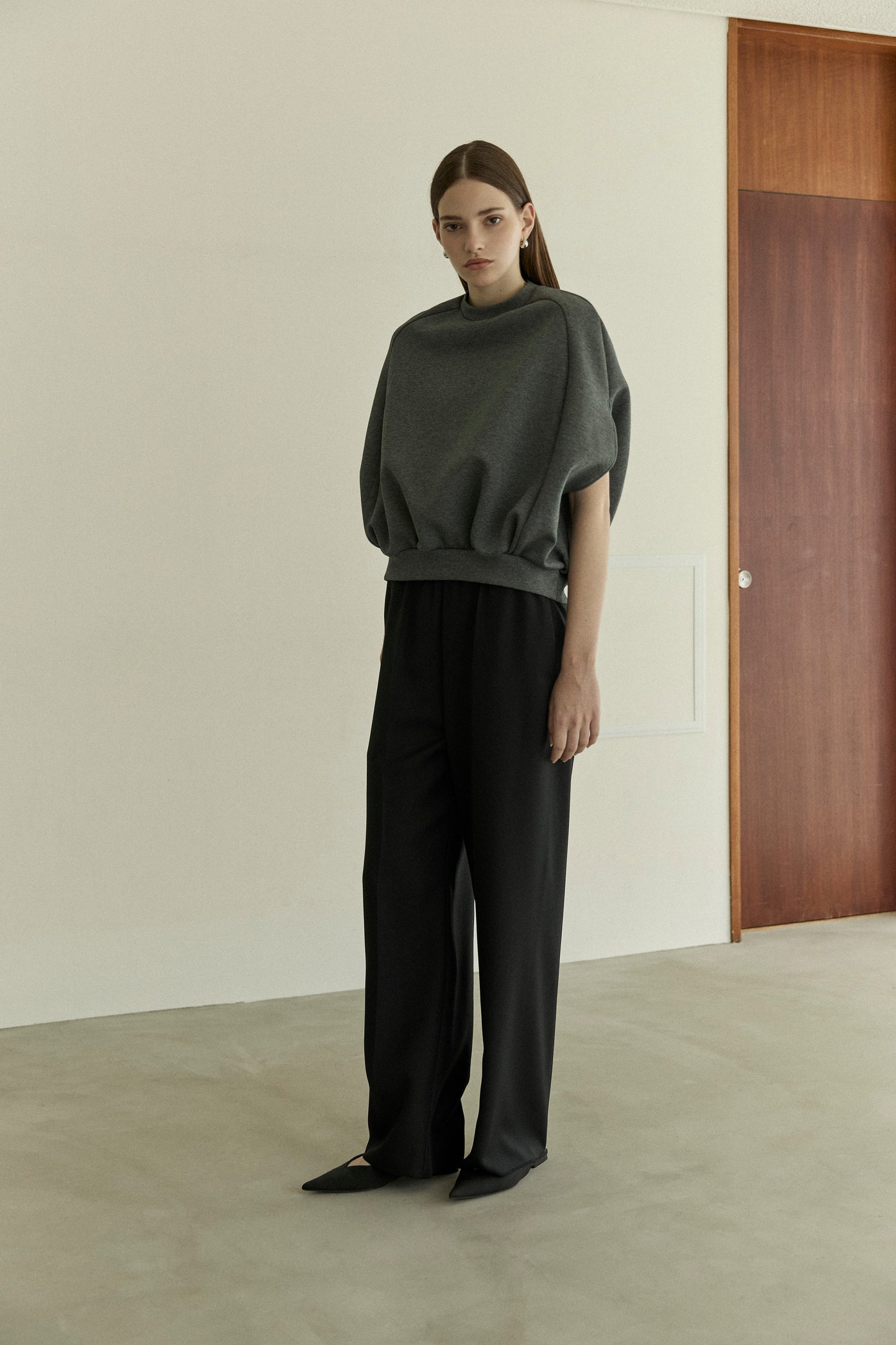 Relax Pants -wool like-