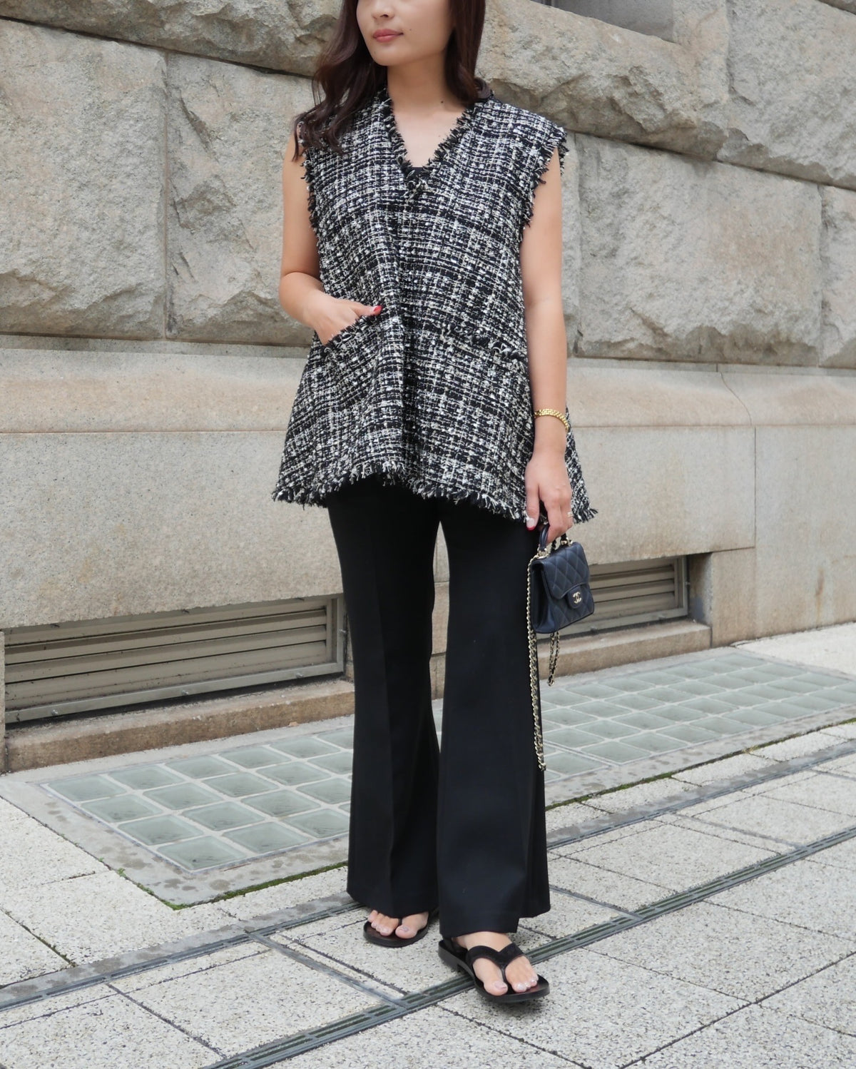 Tweed Gilet