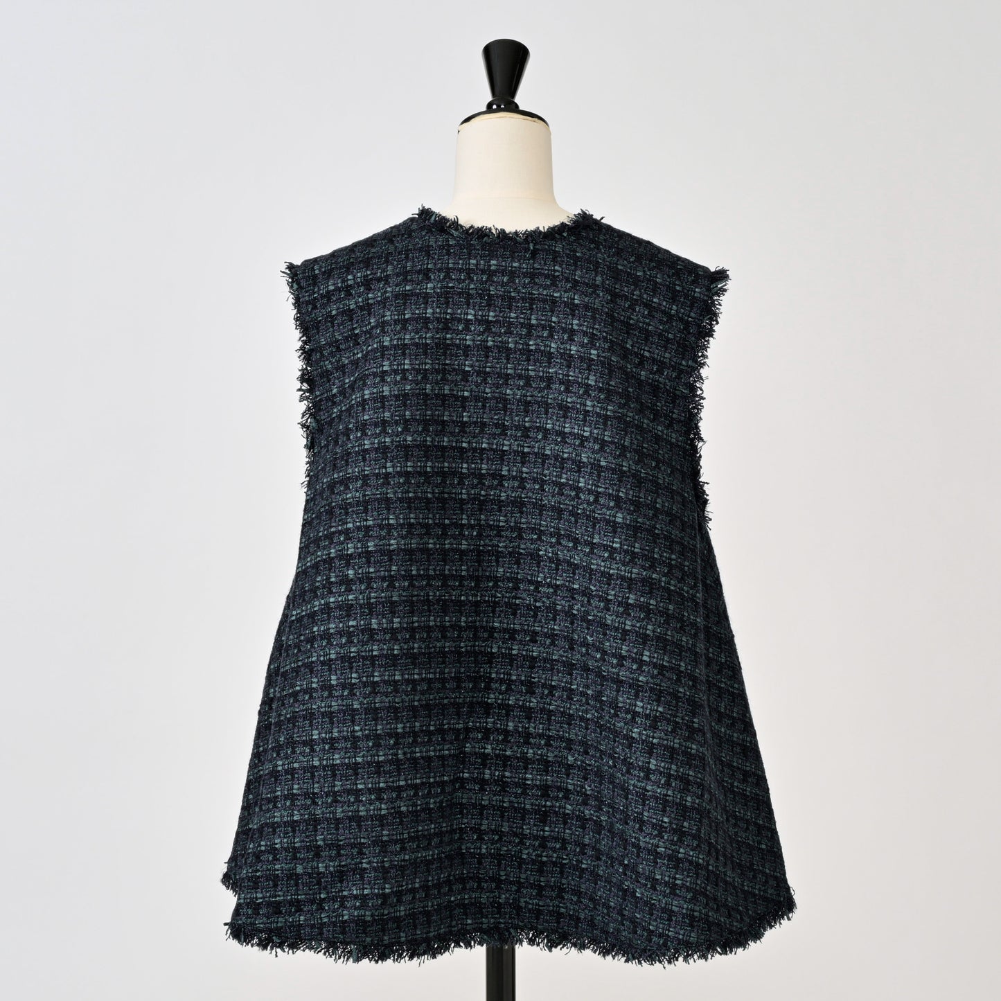 tweed gilet  【東京POPUP限定カラー】