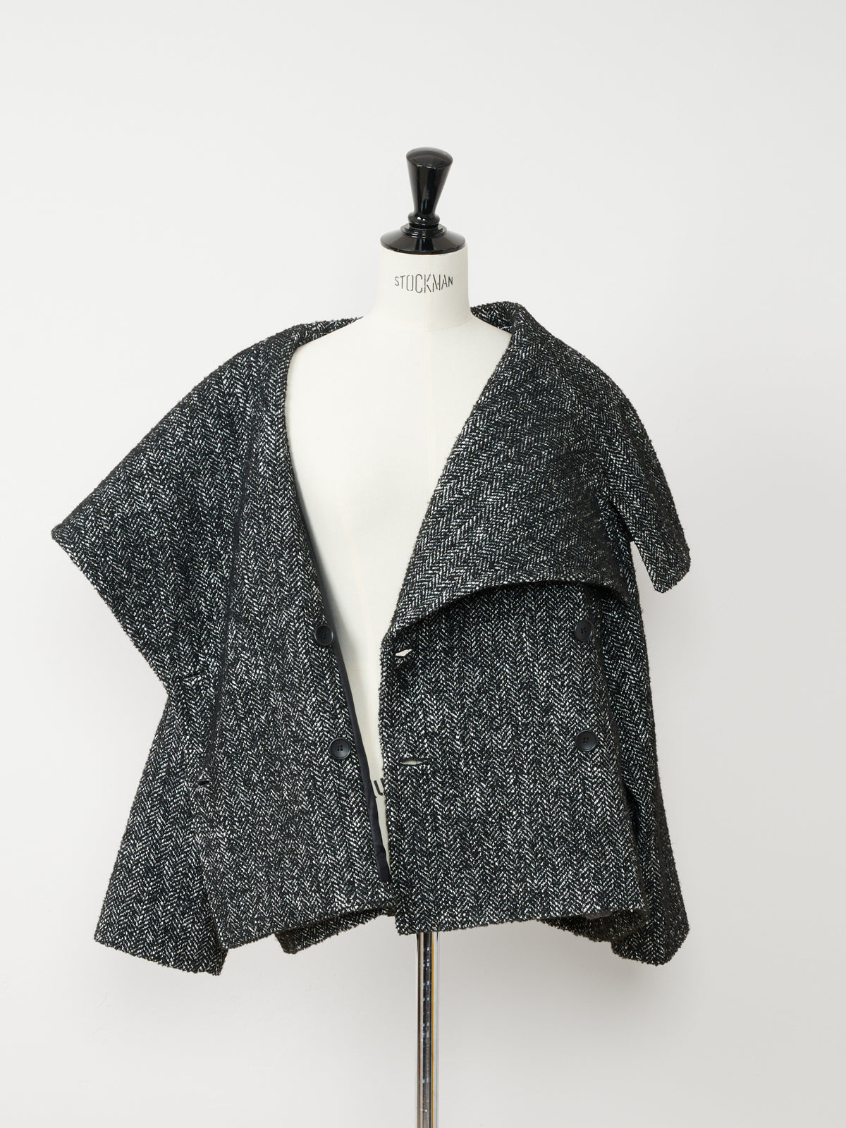 【Tokyo Pre】Tweed Mantle Coat