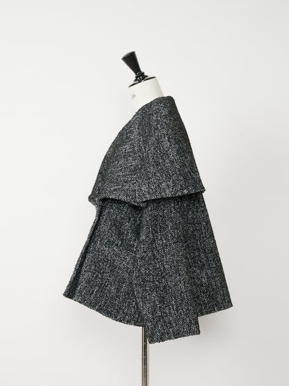 【Tokyo Pre】Tweed Mantle Coat