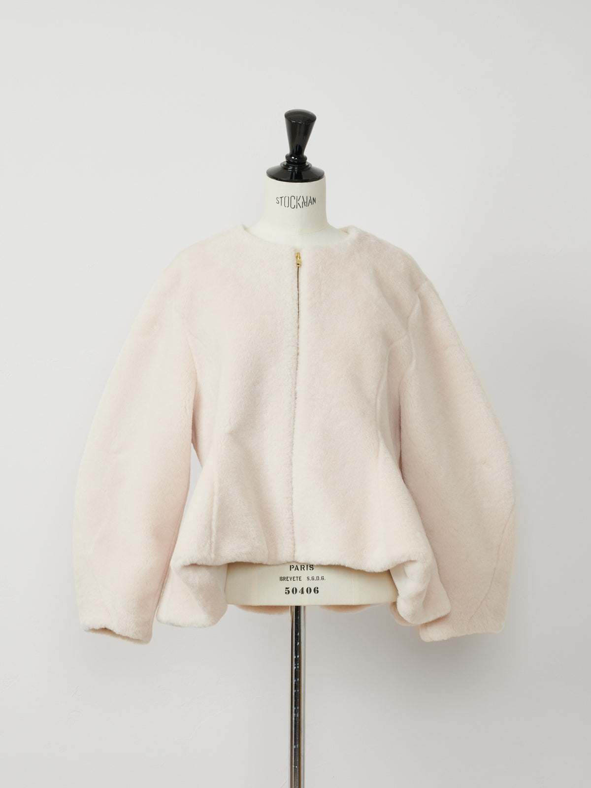 【Tokyo Pre】Peplum Fur Jacket
