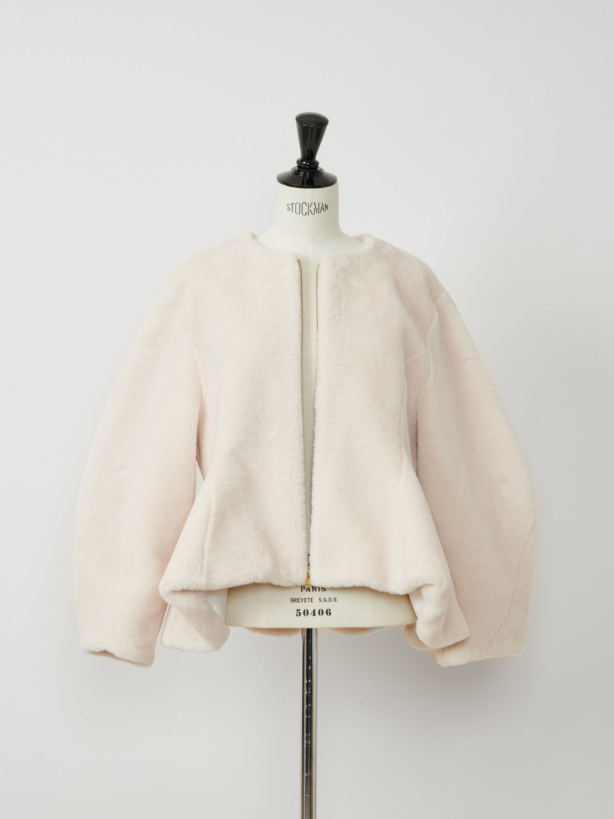 【Tokyo Pre】Peplum Fur Jacket