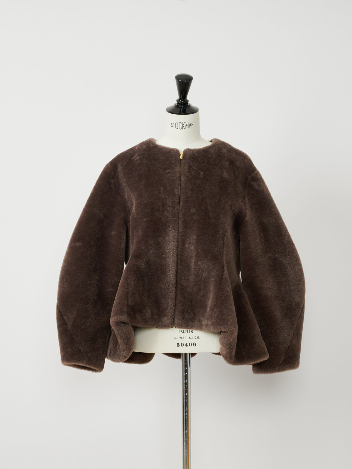 【Tokyo Pre】Peplum Fur Jacket