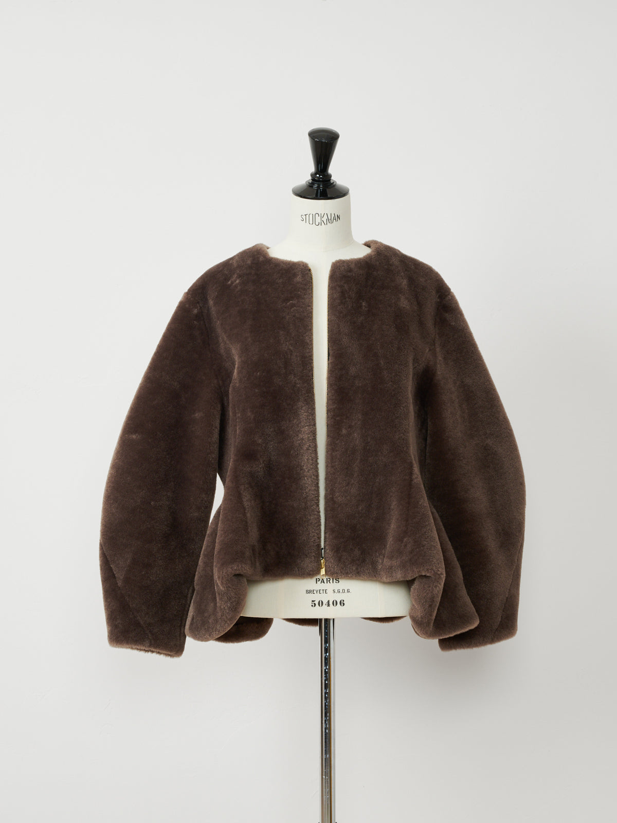 【Tokyo Pre】Peplum Fur Jacket
