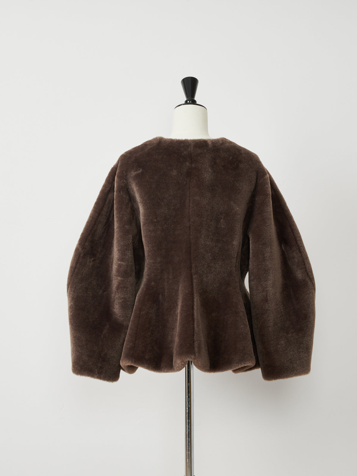 【Tokyo Pre】Peplum Fur Jacket