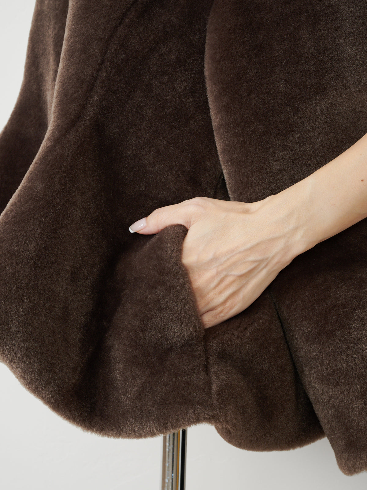 【Tokyo Pre】Peplum Fur Jacket