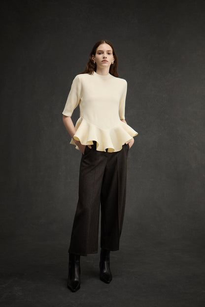 <予約販売> Herringbone Gaucho Pants