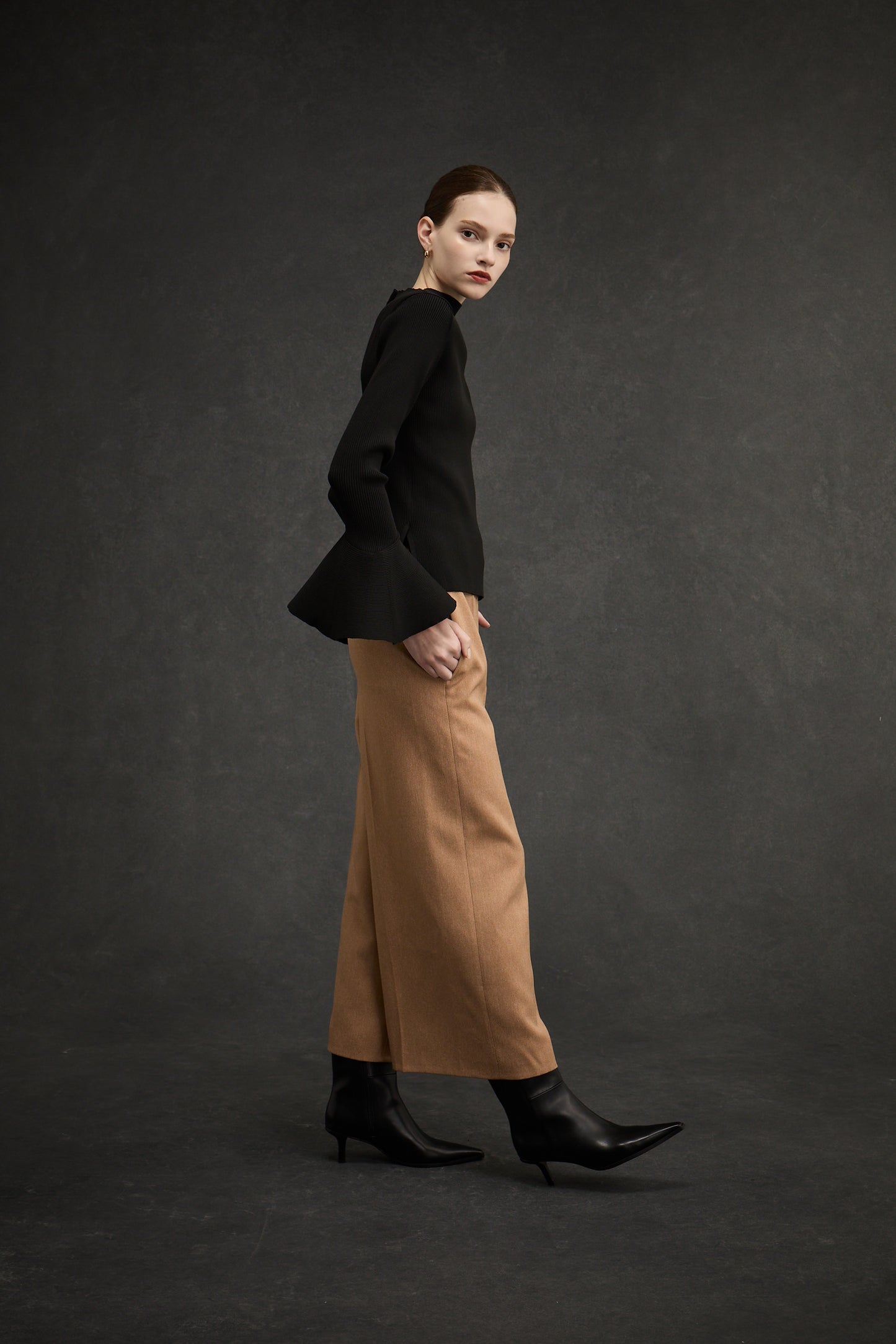 <予約販売> Herringbone Gaucho Pants
