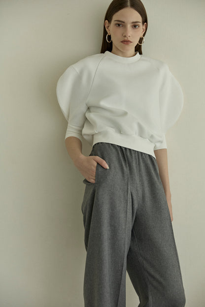 Relax Pants -wool like-