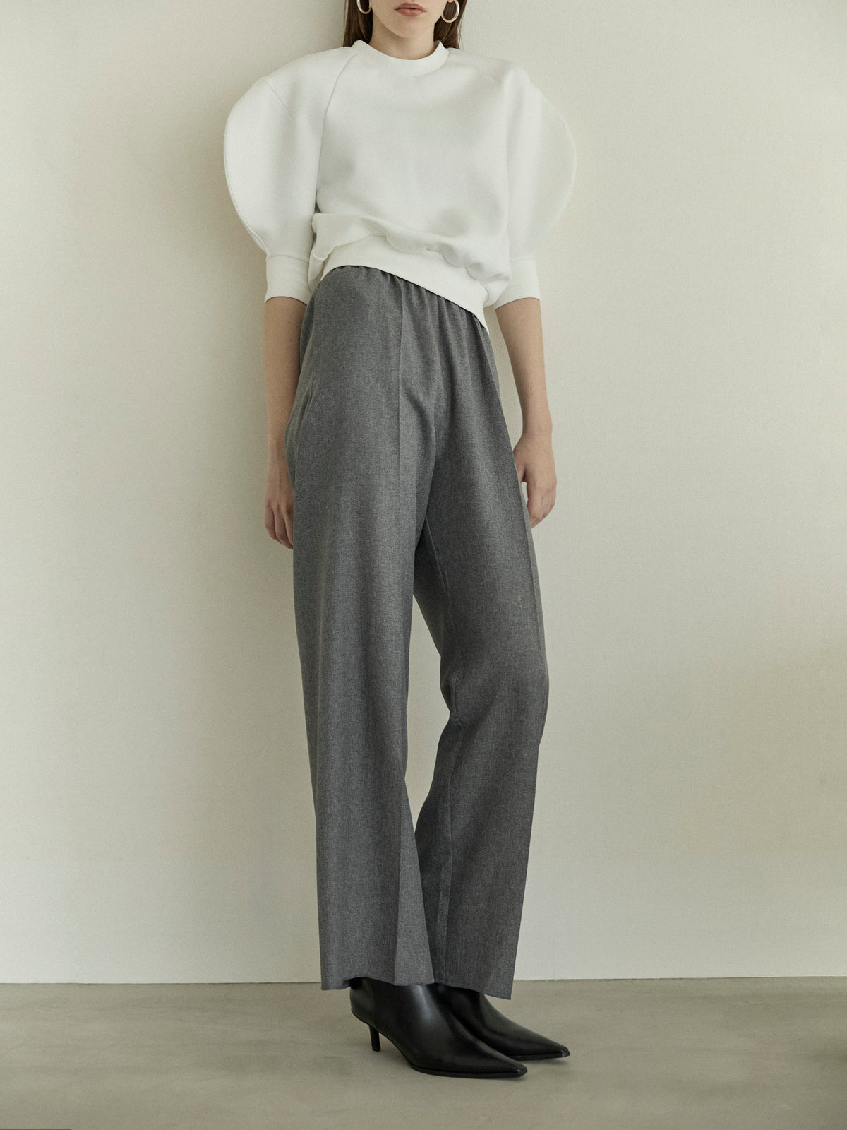 Relax Pants -wool like-