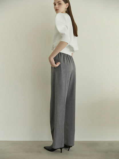 Relax Pants -wool like-