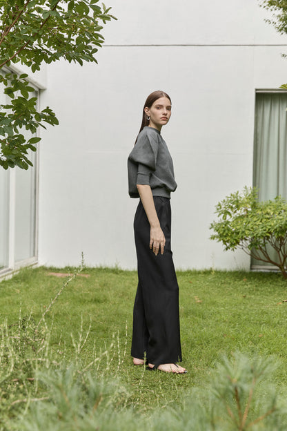 Relax Pants -wool like-