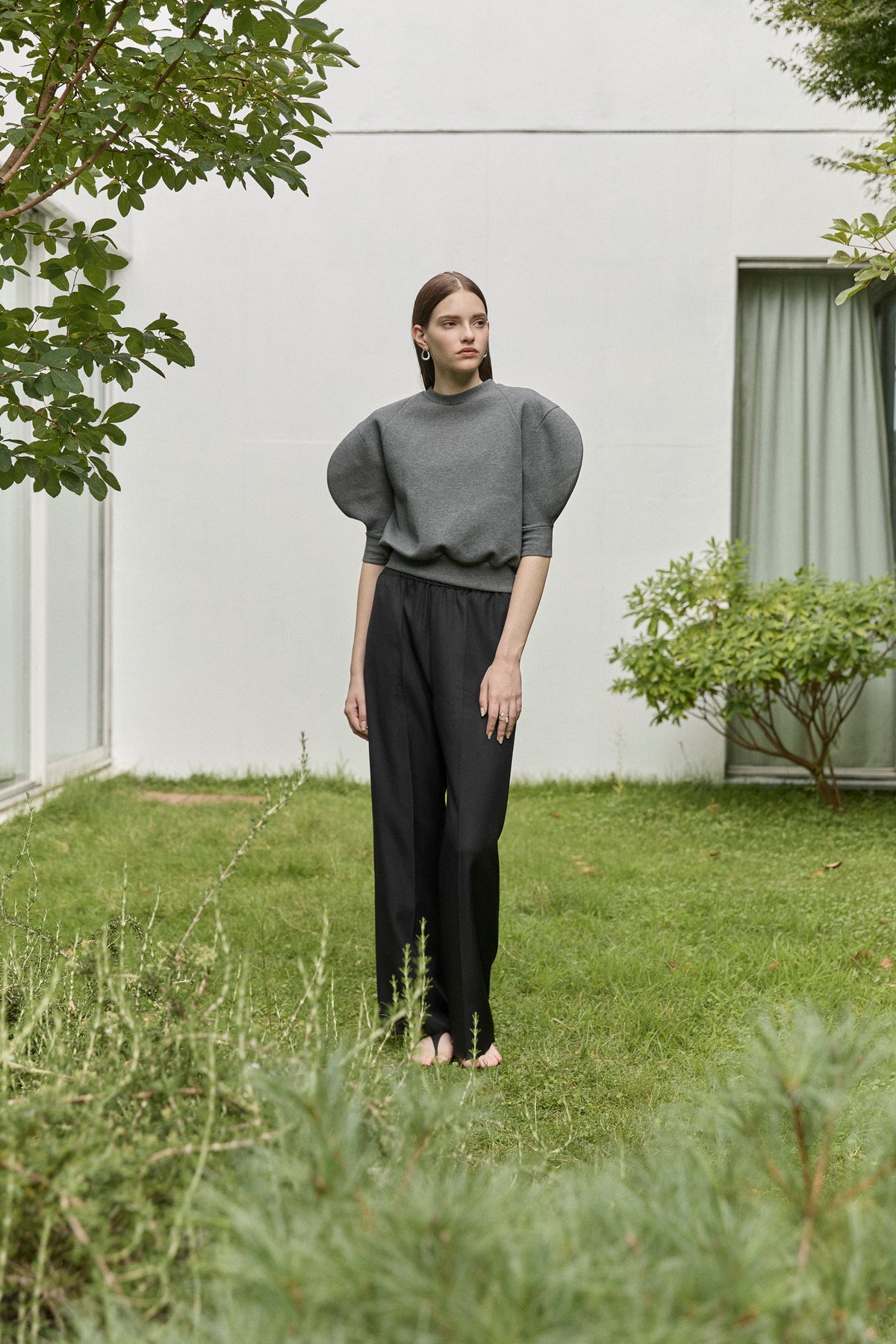 Relax Pants -wool like-