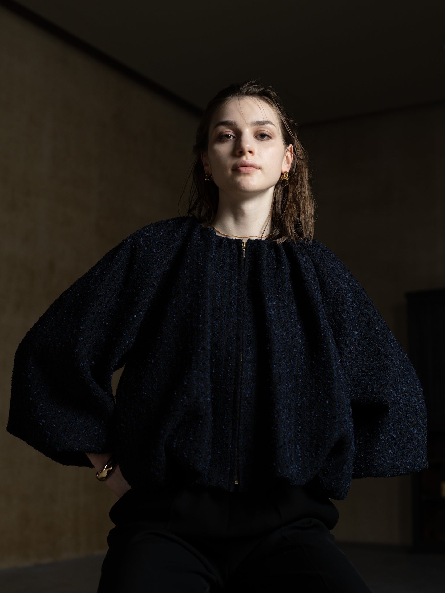 <予約販売> Tweed Cloud Blouson