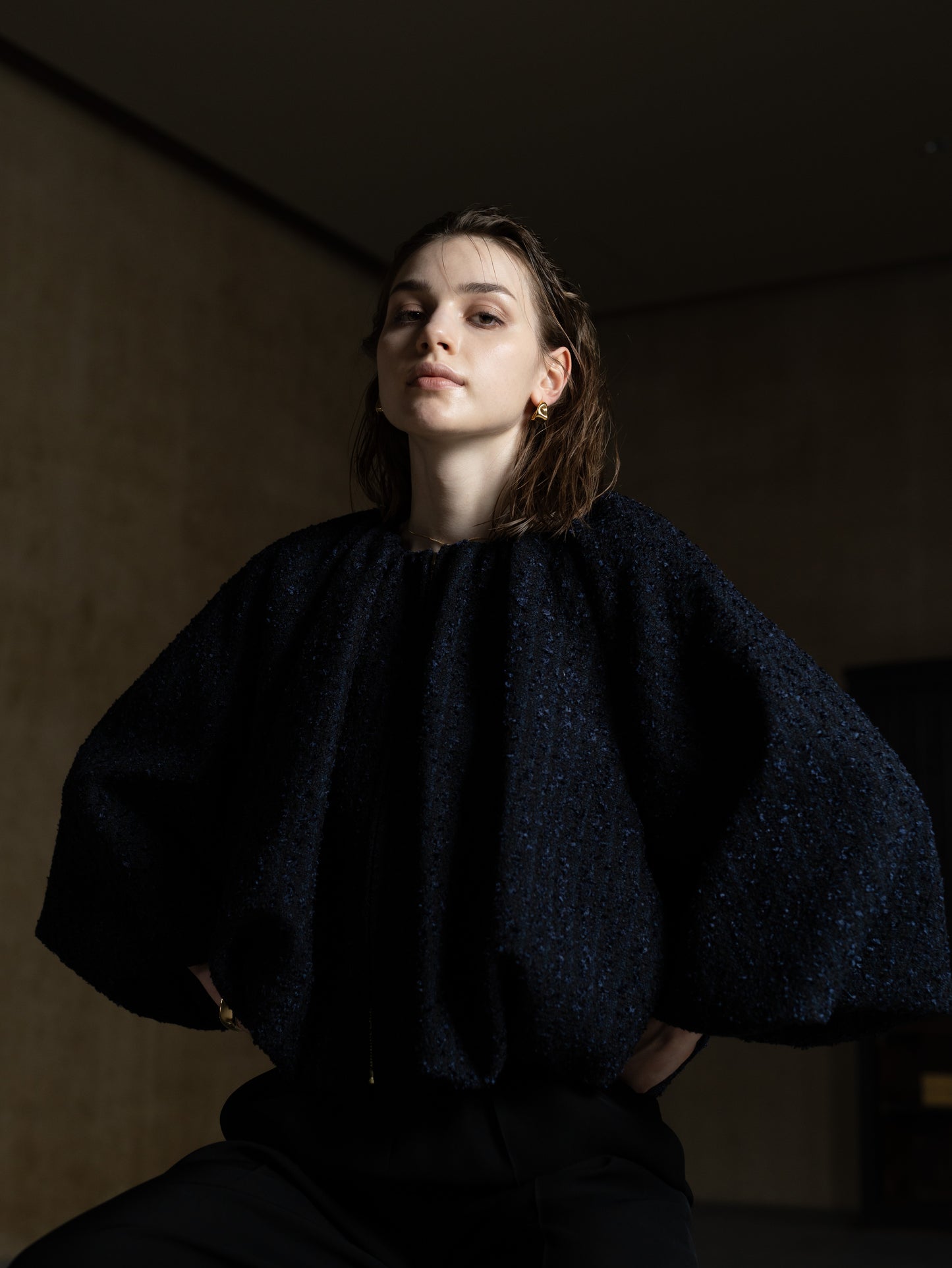 <予約販売> Tweed Cloud Blouson