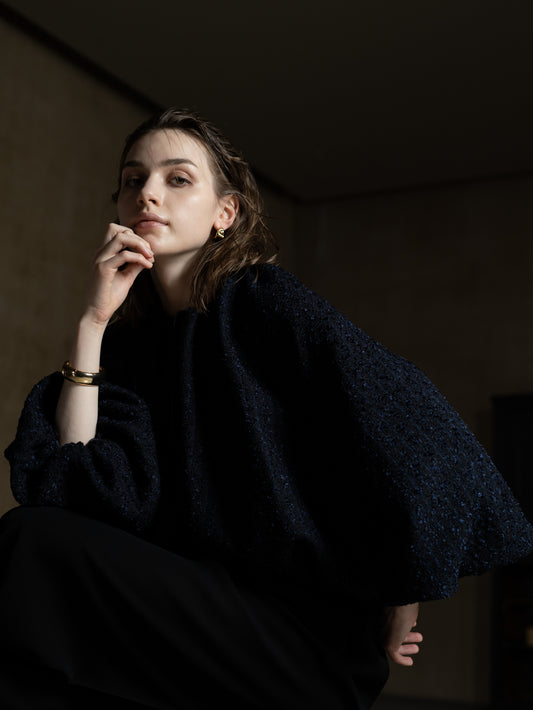<予約販売> Tweed Cloud Blouson