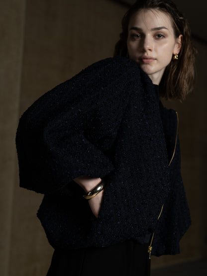<予約販売> Tweed Cloud Blouson