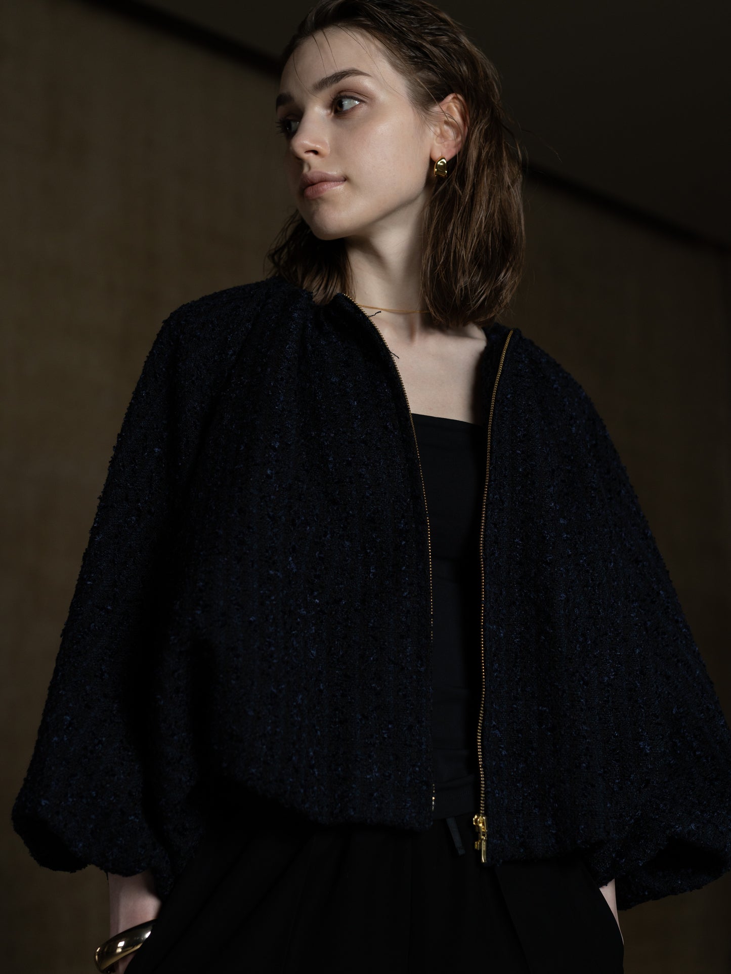 <予約販売> Tweed Cloud Blouson