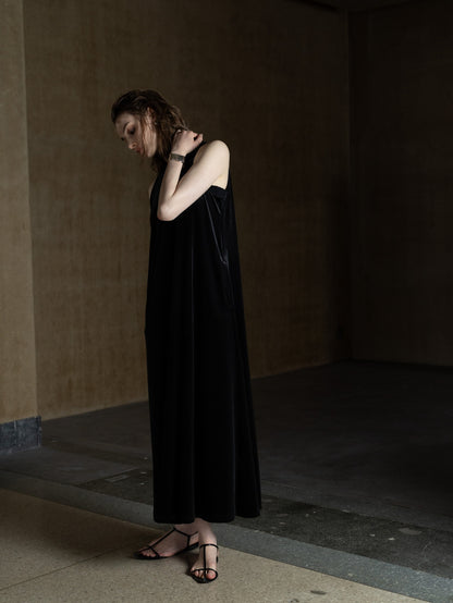 Velour Flow Dress