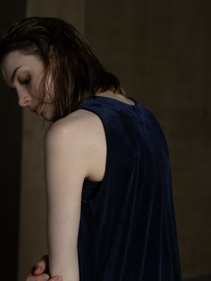 Velour Flow Dress