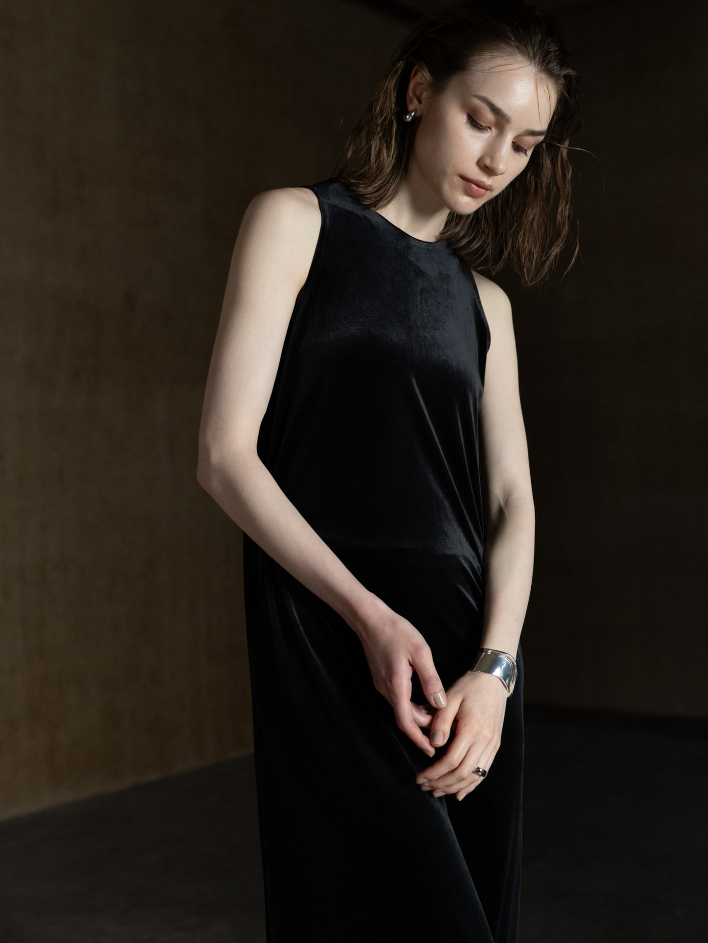Velour Flow Dress