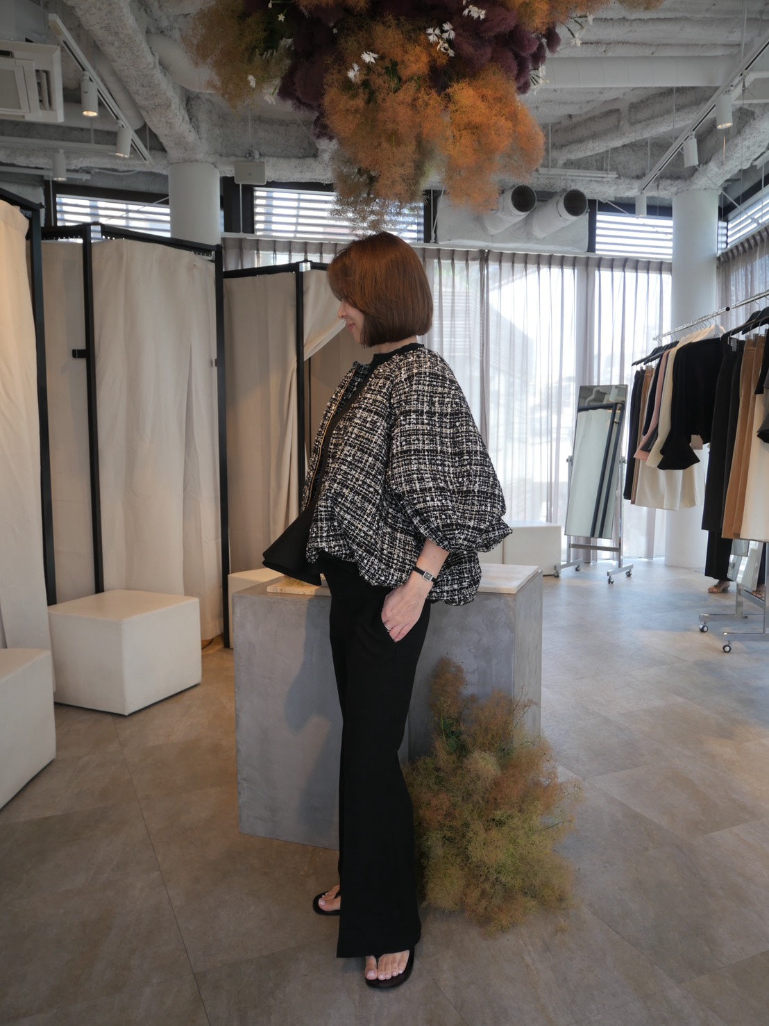 <予約販売> Tweed Cloud Blouson
