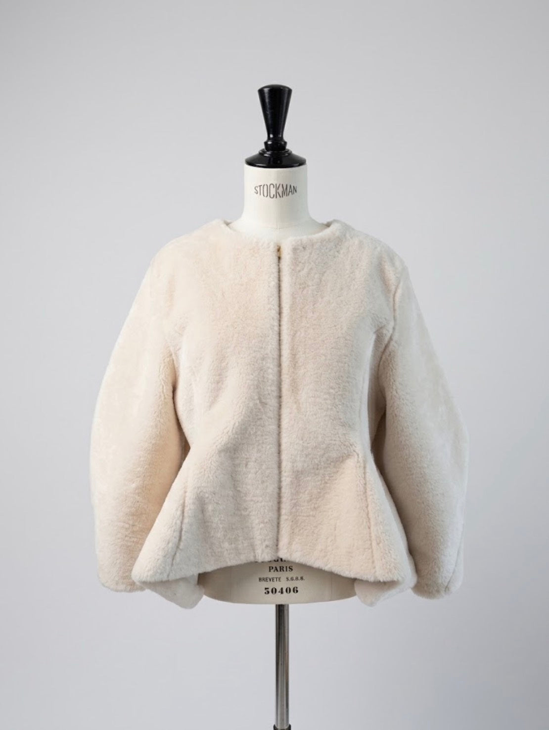【Pre Order】Peplum Fur Jacket
